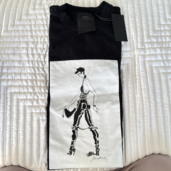 ZARA x STEVEN MEISEL
Long Sleeve Black Crew Neck T - Picture 8 of 8